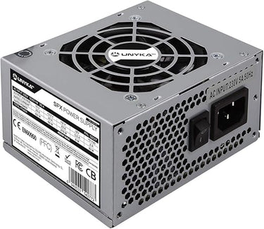 UNYKAch Fuente de Alimentación SFX 450W, con Ventilador de 80 mm Silencioso, Pequeños Equipos con Grandes Prestaciones